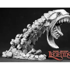 Reaper Miniatures<Reaper Cavern Worm (metal) 02521 - Miniature Marvels: Airplane Models & Painted Dice