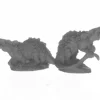 Reaper Miniatures<Reaper Giant Tomb Rats (2) 04089 - Miniature Marvels: Airplane Models & Painted Dice