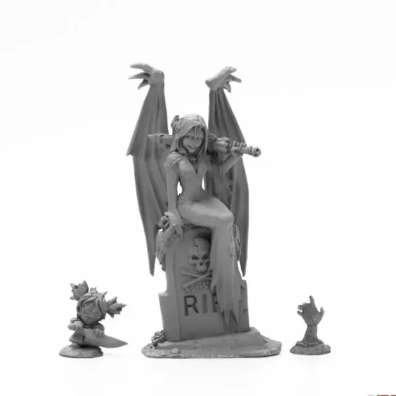 Reaper Miniatures<Reaper Gravestone Sophie (metal) 03998 - Miniature Marvels: Airplane Models & Painted Dice