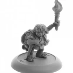 Reaper Miniatures<Reaper Hafling Henchman, Gus Greenweevil 04076 - Miniature Marvels: Airplane Models & Painted Dice