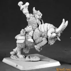 Reaper Miniatures<Reaper Kragmarr Ram Rider (metal) 14607 - Miniature Marvels: Airplane Models & Painted Dice