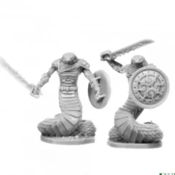 Reaper Miniatures<Reaper Nagendra Swordsman (2) 77695 - Miniature Marvels: Airplane Models & Painted Dice