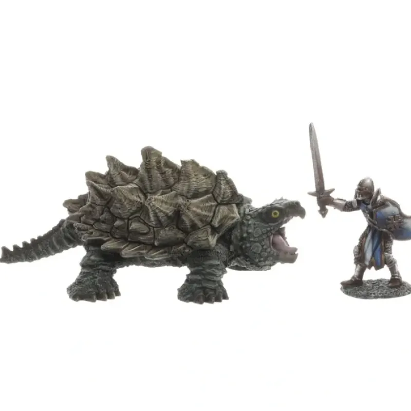 Reaper Miniatures<Reaper Snapping Turtle 07107 - Miniature Marvels: Airplane Models & Painted Dice