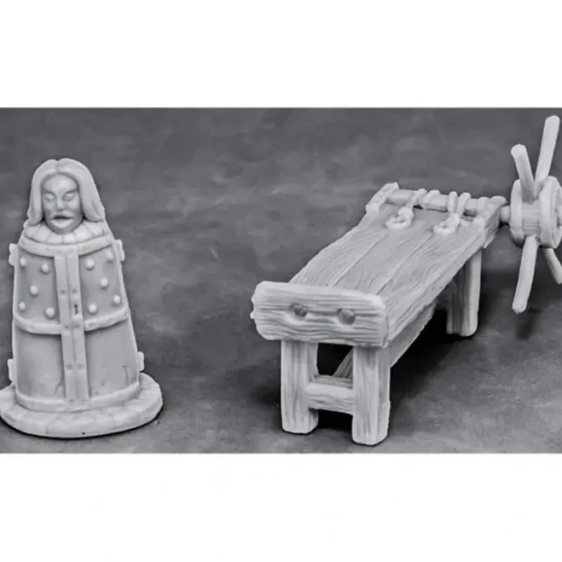 Reaper Miniatures<Reaper Torture Equipment 2 W3 77443 - Miniature Marvels: Airplane Models & Painted Dice