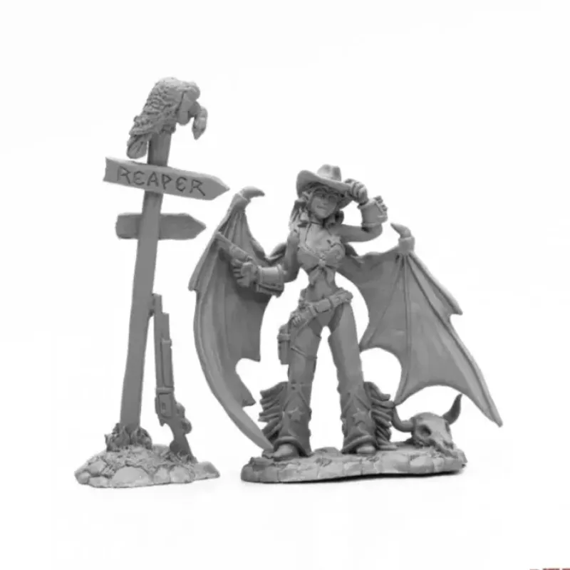 Reaper Miniatures<Reaper Western Sophie (metal) 03985 - Miniature Marvels: Airplane Models & Painted Dice