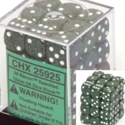 Dice<Recon: Speckled 36d6 12mm Dice Block CHX 25925 - Miniature Marvels: Airplane Models & Painted Dice