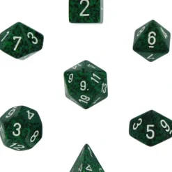 Dice<Recon: Speckled Polyhedral Dice Set (7's) CHX 25325 - Miniature Marvels: Airplane Models & Painted Dice