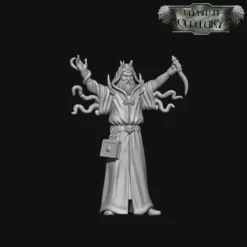 Miniature<Remnants Cultist - Miniature Marvels: Airplane Models & Painted Dice