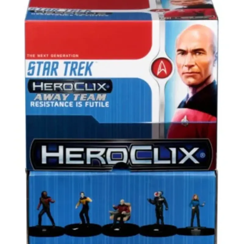 Miniature<Resistance is Futile - Star Trek Away Team (Gravity Feed): Star Trek - HeroClix WZK 73794 - Miniature Marvels: Airplane Models & Painted Dice
