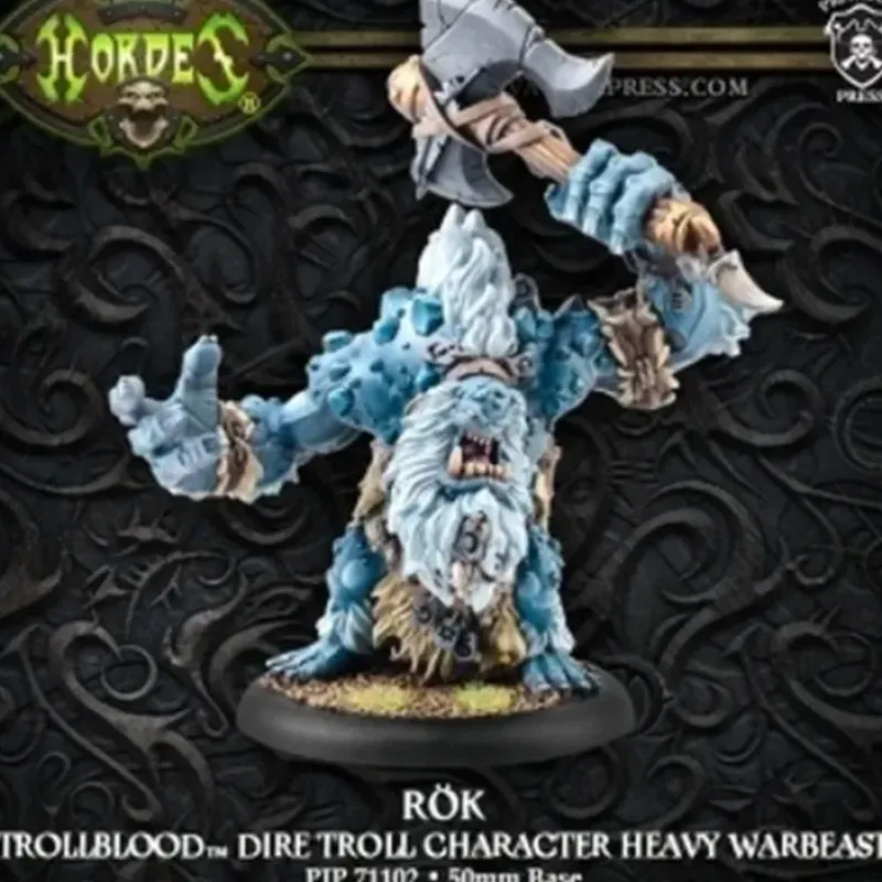 Miniature<Rk: Trollbloods - Warbeast PIP 71102 - Miniature Marvels: Airplane Models & Painted Dice