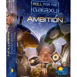 Board Game<Roll for the Galaxy - Ambition Expansion: Rio Grande Games RGG 520 - Miniature Marvels: Airplane Models & Painted Dice