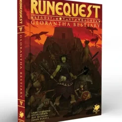 Role-playing Game<RuneQuest RPG: Glorantha Bestiary (Hardcover) CHA 4032-H - Miniature Marvels: Airplane Models & Painted Dice