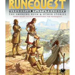 Role-playing Game<RuneQuest RPG: The Smoking Ruin and Other Stories (Hardcover) CHA 4039-H - Miniature Marvels: Airplane Models & Painted Dice