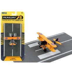 Airplane Model<Runway24 PT-17 High Flyer - Miniature Marvels: Airplane Models & Painted Dice