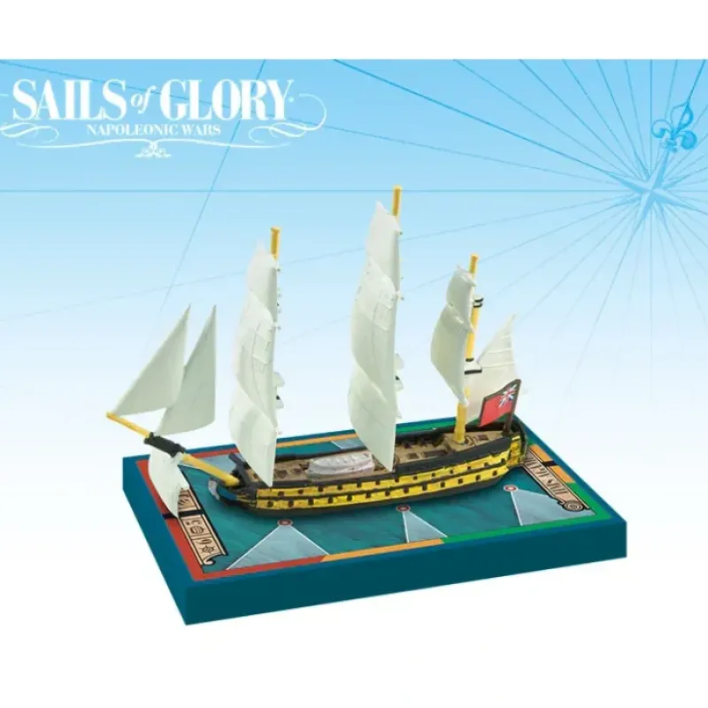 Board Game<Sails of Glory: HMS Agamemnon 1781 / HMS Raisonnable 1768 AGS SGN114A - Miniature Marvels: Airplane Models & Painted Dice