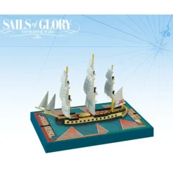 Board Game<Sails of Glory: HMS Concorde 1783 British Frigate Ship Pack AGS SGN101A - Miniature Marvels: Airplane Models & Painted Dice
