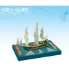Board Game<Sails of Glory: HMS Orpheus 1780 British Frigate Ship Pack AGS SGN103C - Miniature Marvels: Airplane Models & Painted Dice