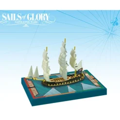 Board Game<Sails of Glory: HMS Orpheus 1780 British Frigate Ship Pack AGS SGN103C - Miniature Marvels: Airplane Models & Painted Dice
