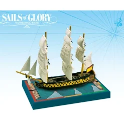 Board Game<Sails of Glory: Real Carlos 1787 / Conde de Regla 1786 AGS SGN111B - Miniature Marvels: Airplane Models & Painted Dice