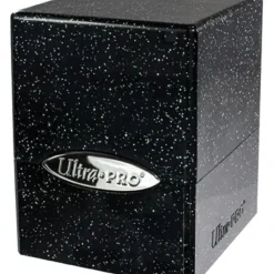 Accessories<Satin Cube: Glitter Black - Miniature Marvels: Airplane Models & Painted Dice