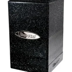 Accessories<Satin Tower: Glitter Black - Miniature Marvels: Airplane Models & Painted Dice