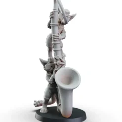 Miniature<Saxy Bard - Miniature Marvels: Airplane Models & Painted Dice
