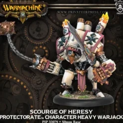 Miniature<Scourge of Heresy: Protectorate - Warjack PIP 32079 - Miniature Marvels: Airplane Models & Painted Dice
