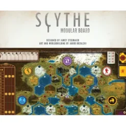Board Game<Scythe: Modular Board STM 638 - Miniature Marvels: Airplane Models & Painted Dice