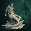 Miniature<Sea Monster, 32mm - Miniature Marvels: Airplane Models & Painted Dice