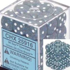 Dice<Sea: Speckled 36d6 12mm Dice Block CHX 25916 - Miniature Marvels: Airplane Models & Painted Dice