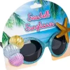 Egpull<Seashell Sunglasses - Party Mardi Luau Tropical Shades - Sparkling Beach Glasses - Miniature Marvels: Airplane Models & Painted Dice