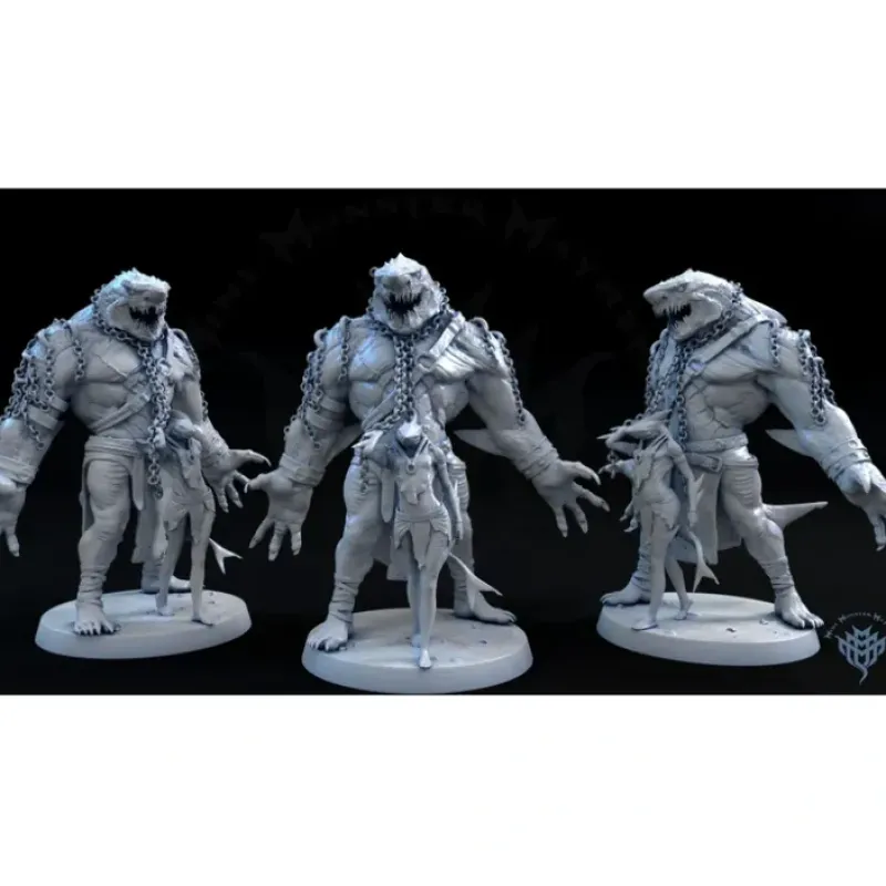 Miniature<Sekolin Male With Female - Miniature Marvels: Airplane Models & Painted Dice