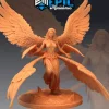 Miniature<Seraphim Angel - Miniature Marvels: Airplane Models & Painted Dice