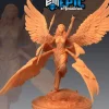 Miniature<Seraphim Angel Rising - Miniature Marvels: Airplane Models & Painted Dice
