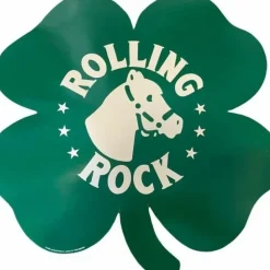 Egpull<SET OF 3 Irish Rolling Rock Shamrock Patricks Day Poster Beer Bar Pub Signs - Miniature Marvels: Airplane Models & Painted Dice