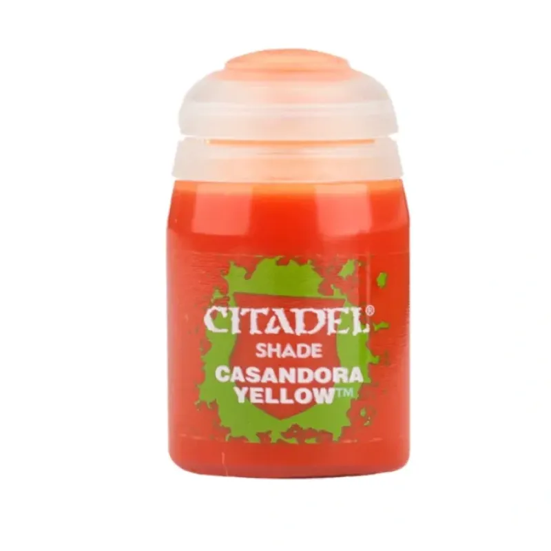 Paint<SHADE: CASANDORA YELLOW (18ML) - Miniature Marvels: Airplane Models & Painted Dice