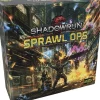 Board Game<Shadowrun: Sprawl Ops Board Game CAT 77700 - Miniature Marvels: Airplane Models & Painted Dice