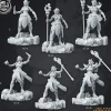Miniature<Shahana "The Sorcerer" - Miniature Marvels: Airplane Models & Painted Dice