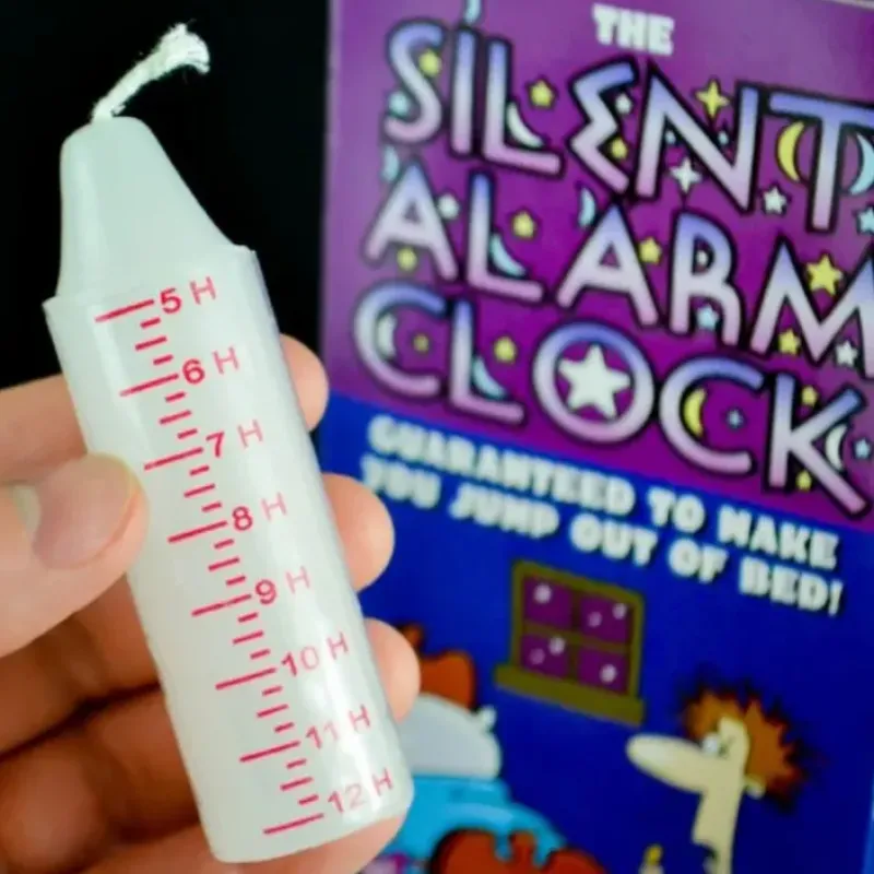 Egpull<Silent Alarm Clock - Candle Up Your Ass Crack! Funny Gag Joke Party Gift - Miniature Marvels: Airplane Models & Painted Dice