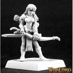 Miniature<Sister of the Blade Archer: Warlord RPR 14447 - Miniature Marvels: Airplane Models & Painted Dice