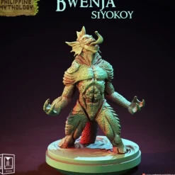 Miniature<Siyokoy Bwenja - Miniature Marvels: Airplane Models & Painted Dice