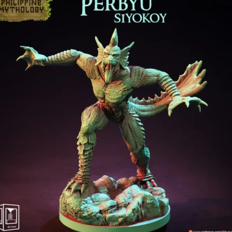 Miniature<Siyokoy Perbyu - Miniature Marvels: Airplane Models & Painted Dice