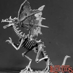 Miniature<Skeletal Dragon: Dark Heaven Legends RPR 02705 - Miniature Marvels: Airplane Models & Painted Dice