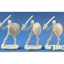Miniature<Skeletal Swordsman (3): Bones RPR 77017 - Miniature Marvels: Airplane Models & Painted Dice