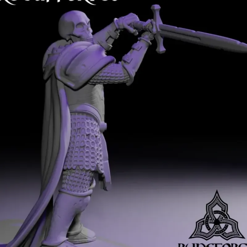 Miniature<Skeleton Officer Bundle - Miniature Marvels: Airplane Models & Painted Dice