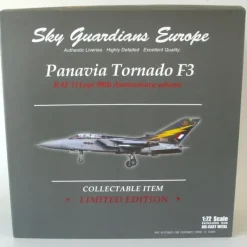 Airplane Model<Sky Guardians SGE72-001-006 1:72 Panavia Tornado F3 RAF 111 Sqn 90th Anniv - Miniature Marvels: Airplane Models & Painted Dice