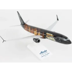 Airplane Model<SkyMarks 1:130 Alaska Boeing 737-900 SKR1082 - Miniature Marvels: Airplane Models & Painted Dice