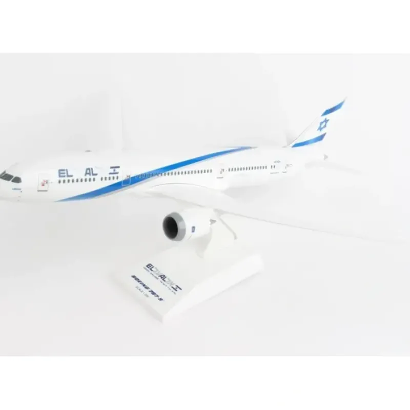 Airplane Model<SkyMarks 1:200 El Al B787-9 4X-EDA SKR908 - Miniature Marvels: Airplane Models & Painted Dice