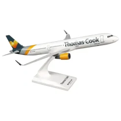 Airplane Model<SkyMarks 1:150 Thomas Cook Airbus A321 SKR804 - Miniature Marvels: Airplane Models & Painted Dice