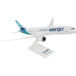 Airplane Model*SkyMarks 1:200 WestJet Boeing 787-9 C-GUDH SKR1002 - Miniature Marvels: Airplane Models & Painted Dice